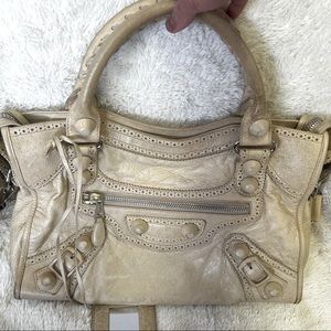 BALENCIAGA CITY WITH GIANT STUDS